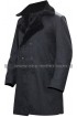 Fargo Lorne Malvo Black Fur Collar Wool Coat
